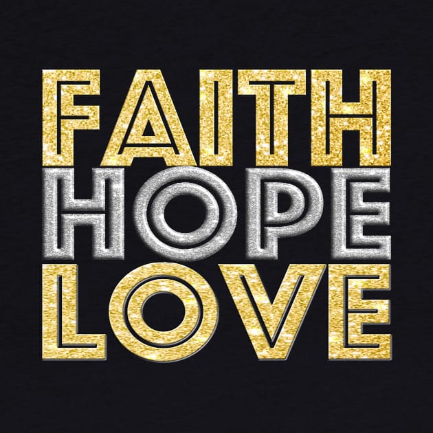 Faith Hope Love T-Shirt mug coffee mug apparel hoodie sticker gift by LovinLife